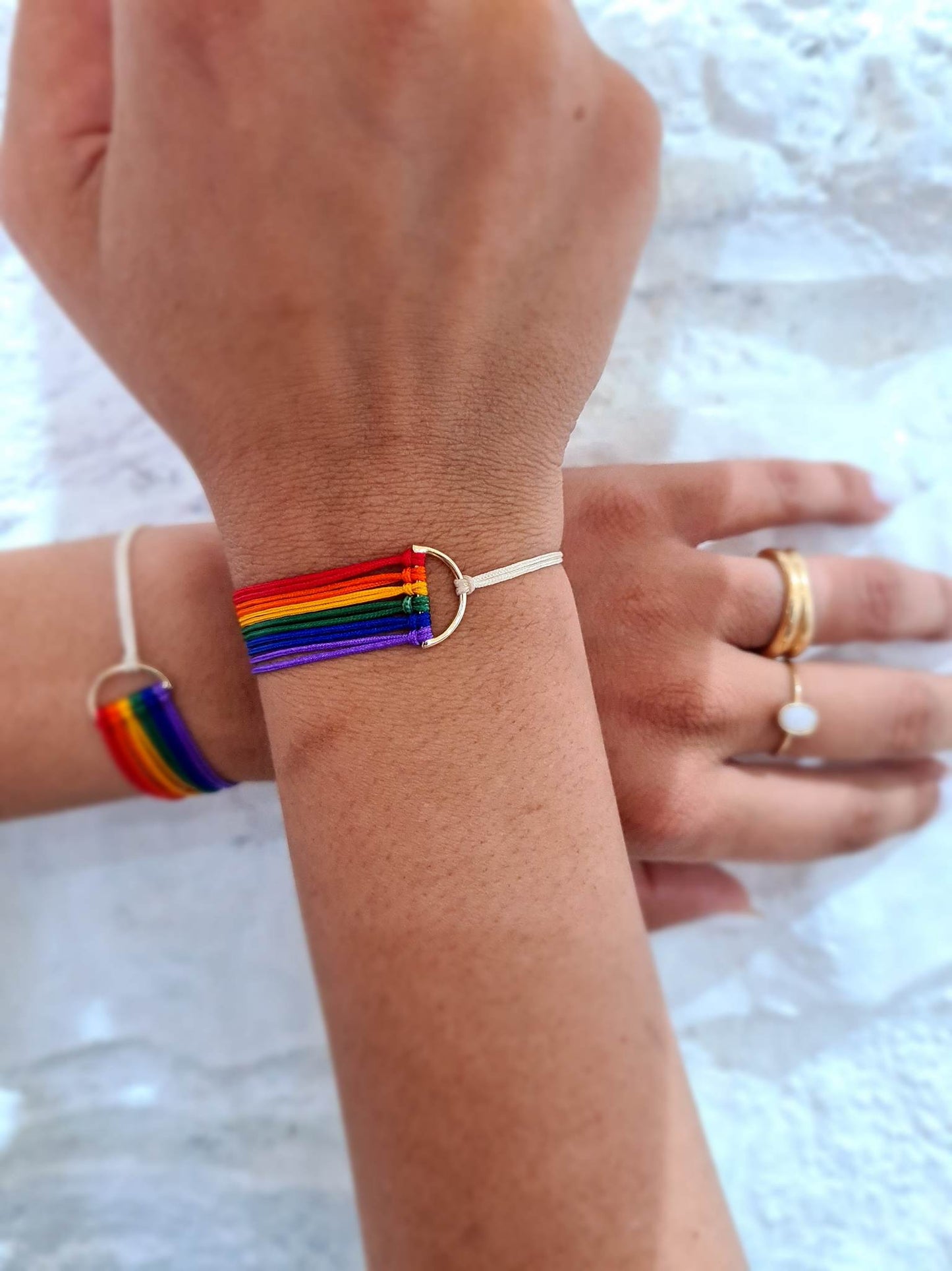 All Human Multi-cord Bracelet