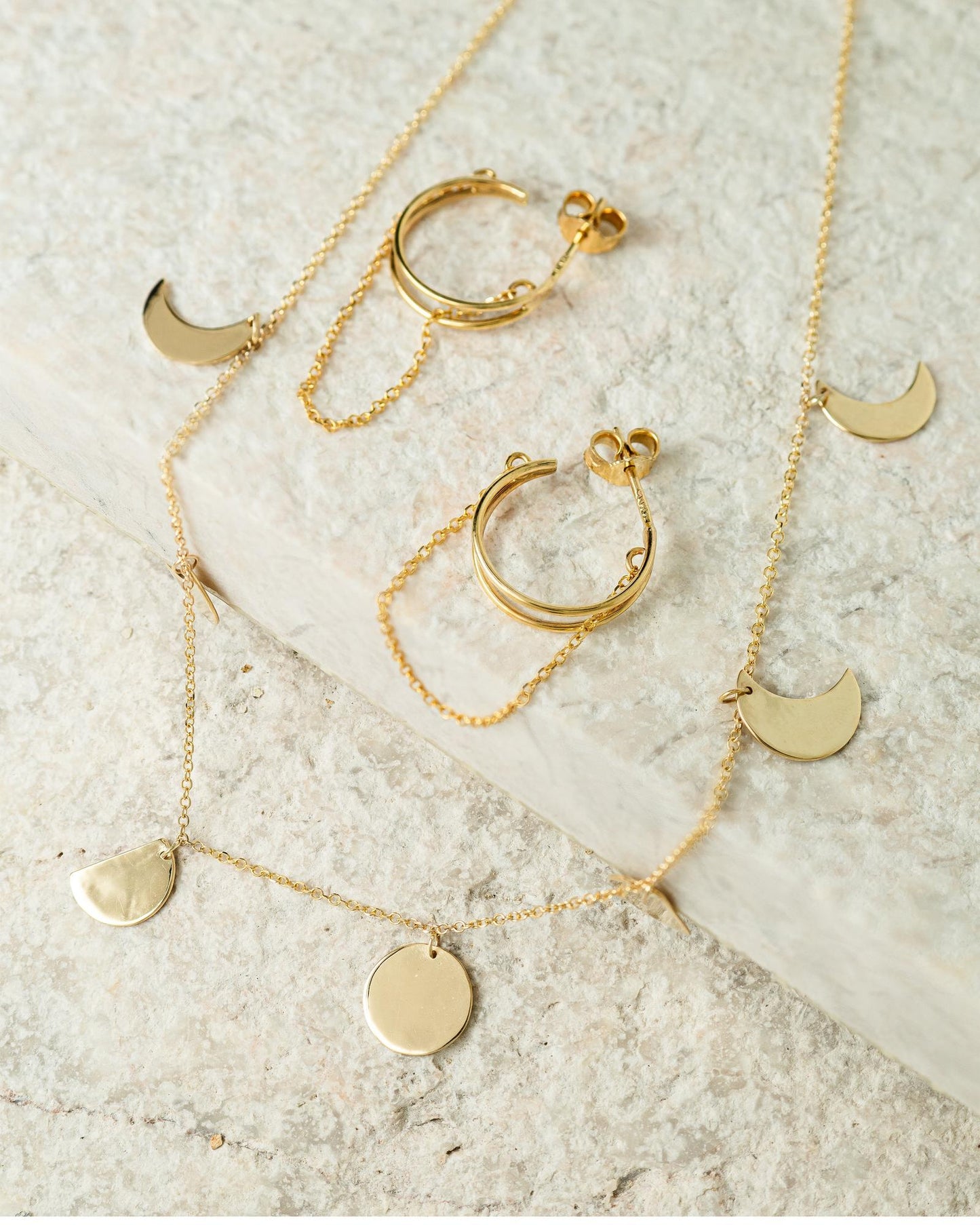 Lunar Phases Necklace