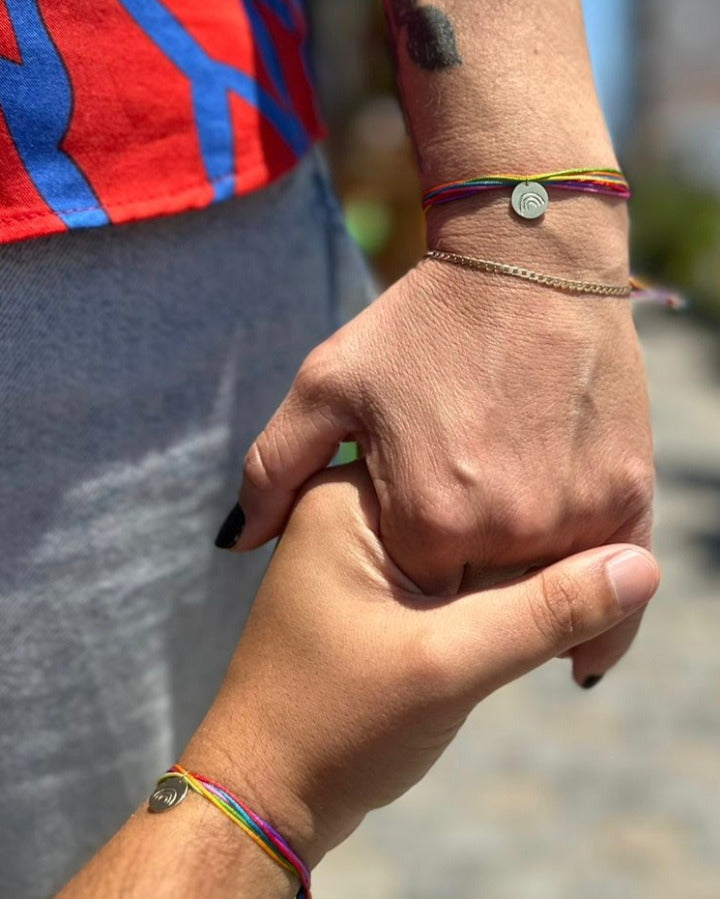 Follow the Rainbow Cord Bracelet
