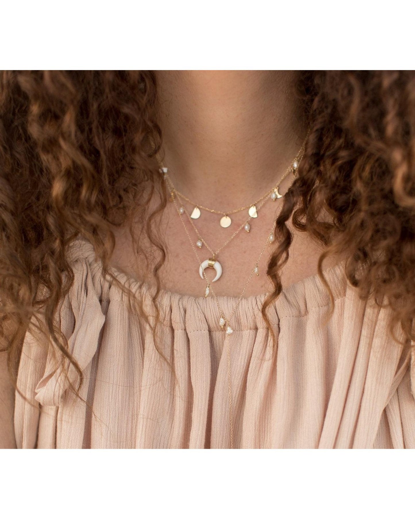 Lunar Phases Necklace