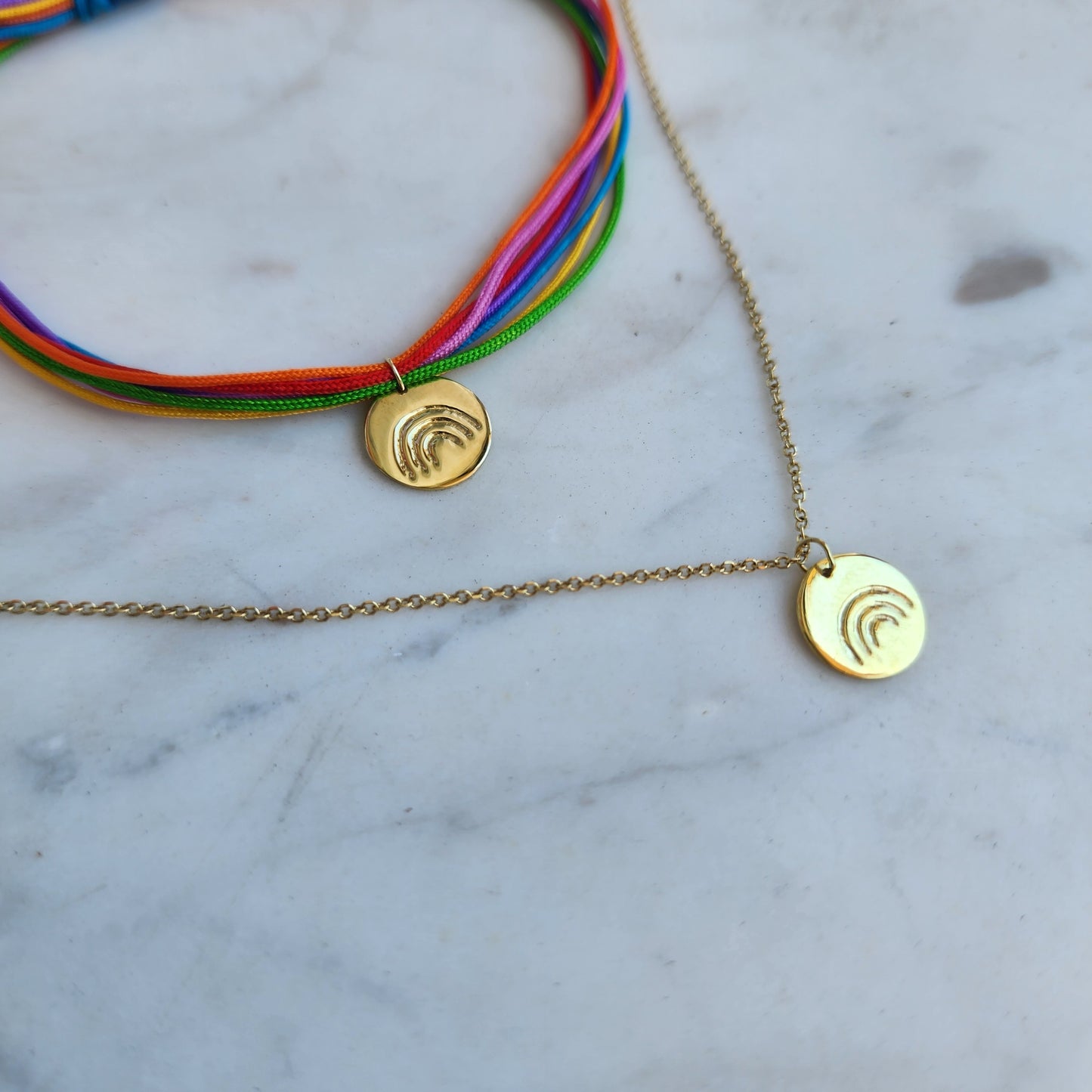 Follow the Rainbow cord Bracelet