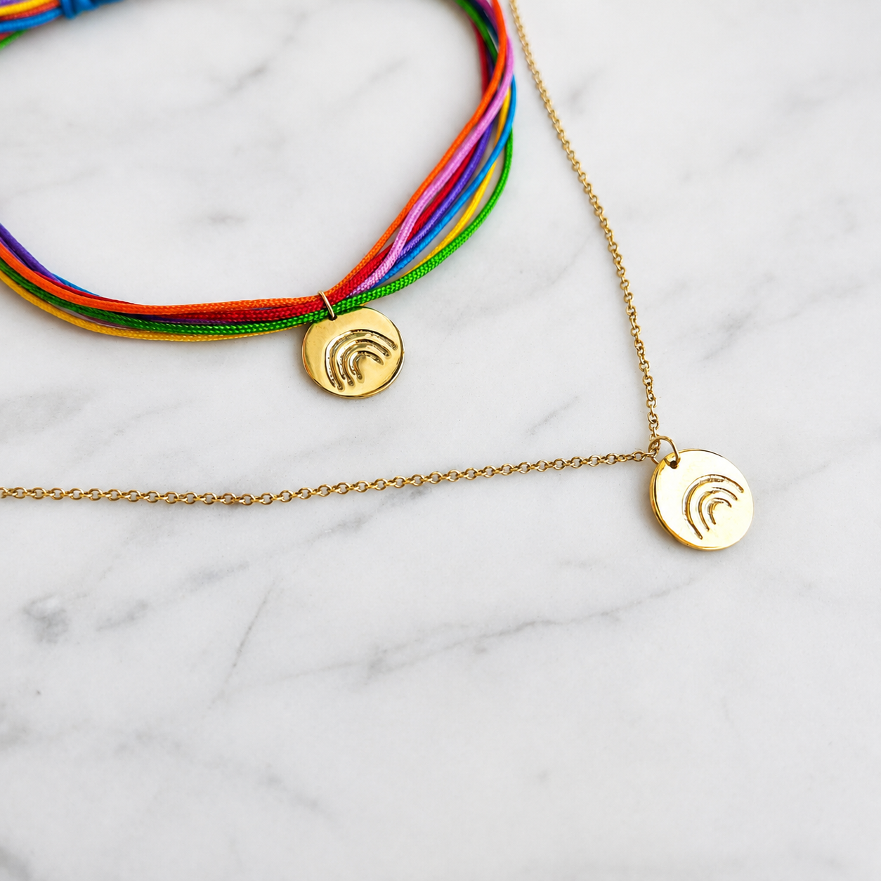 Follow the Rainbow Cord Bracelet
