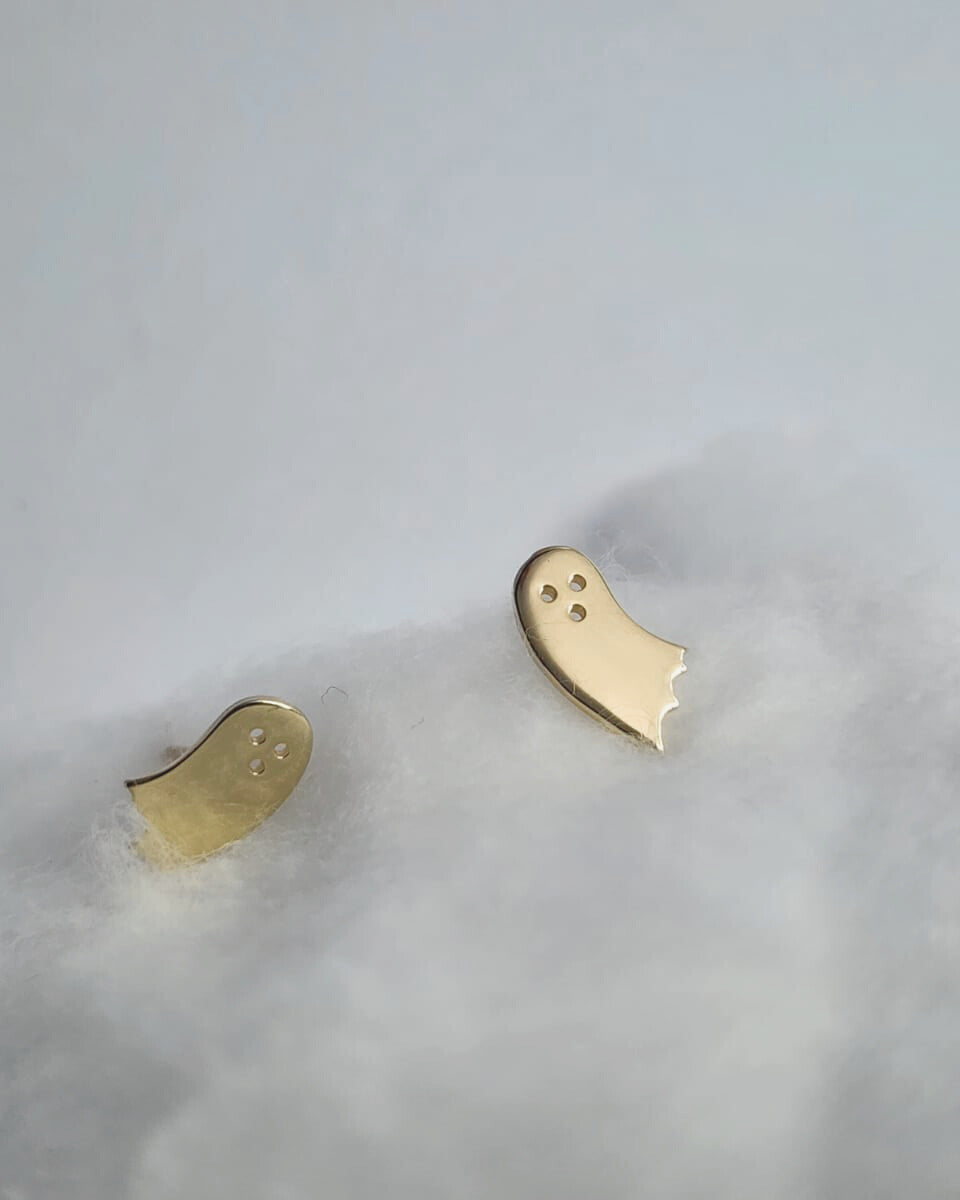Mr. Ghosty Stud Earrings - Halloween collection