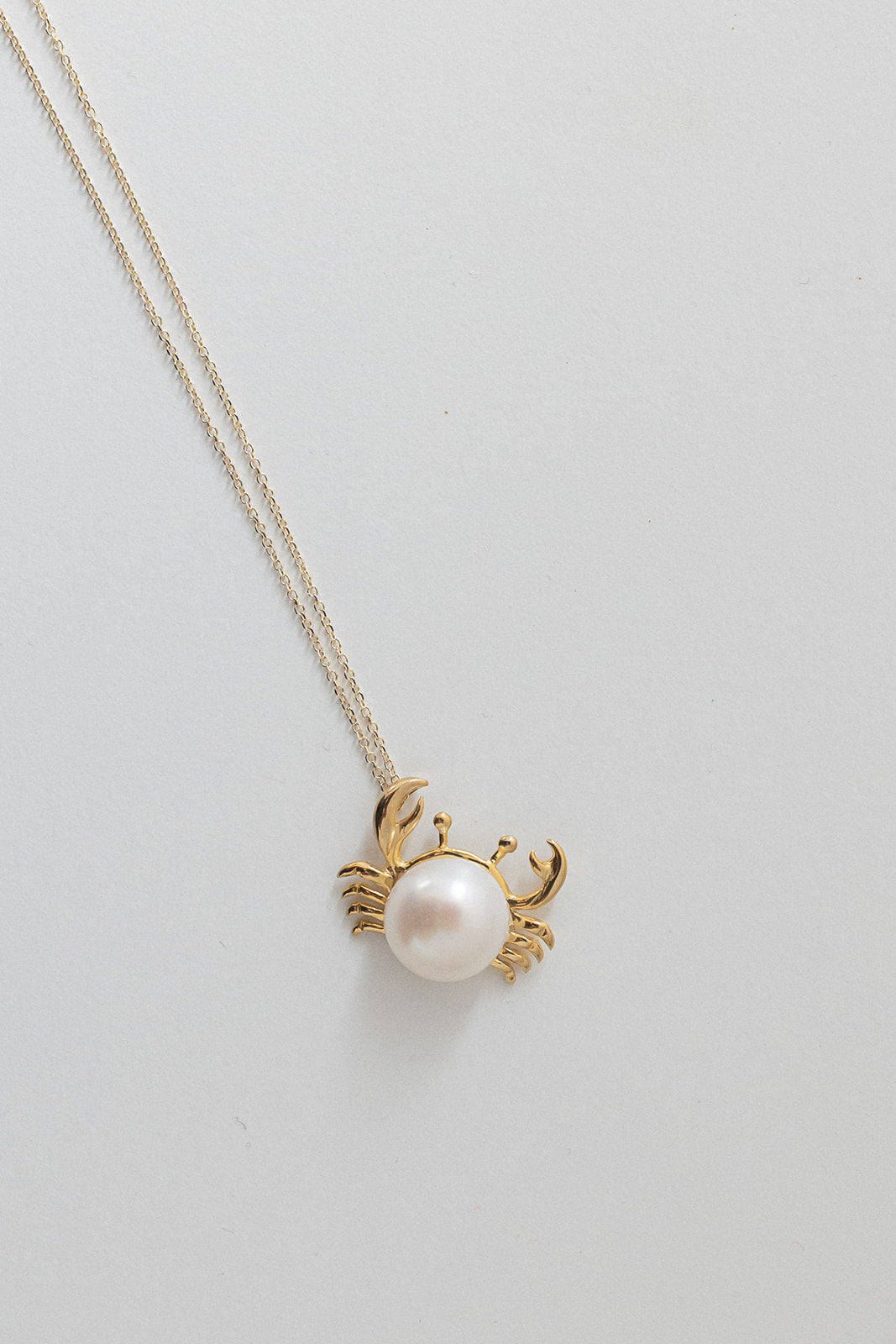 Pearly Crab Necklace