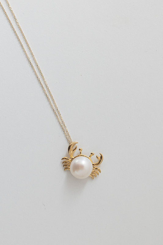 Pearly Crab Necklace