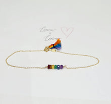 Load image into Gallery viewer, Love is Love Chain Bracelet