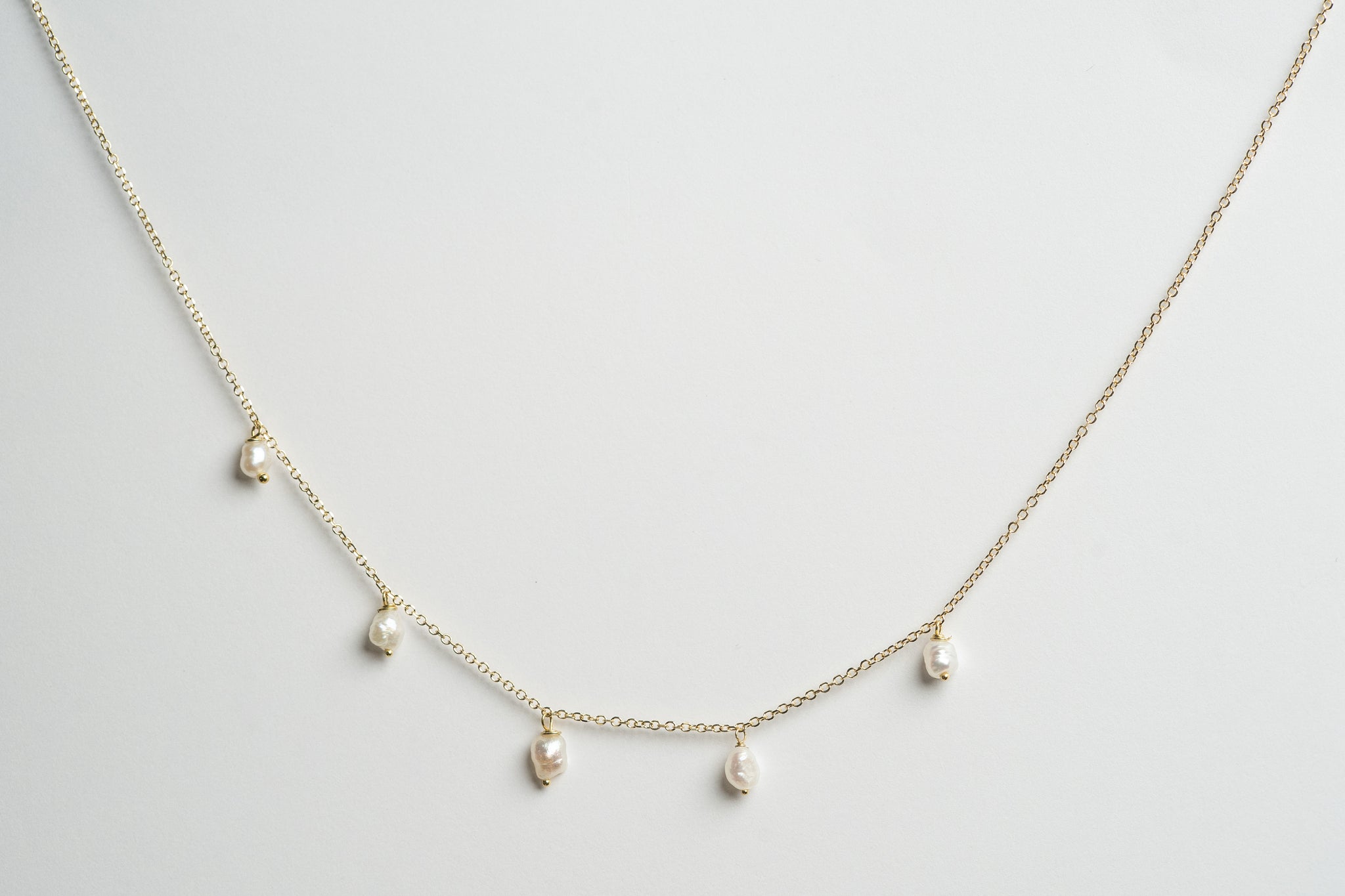 Tahitian Pearl 2 Drop Necklace – LeMana Perles