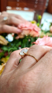 Cushion Moon Magic Ring