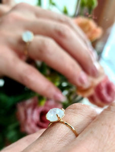 Cushion Moon Magic Ring