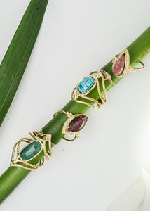 Boho Scarab Ring